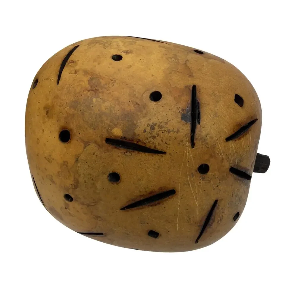 Azizi Life Handmade Rwanda Gourd Shaker Rattle Percussion Instrument - Picture 3 of 6